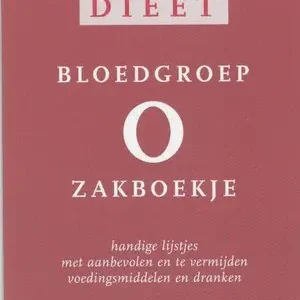 Bloedgroep O zakboekje Rechtstreeks Van De Fabrikant