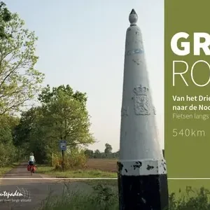 Gecertificeerd Grensroute - Van het Drielandenpunt naar de Noordzee 540 km