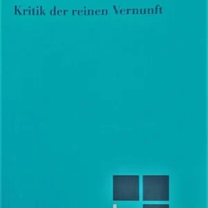 Actieprijs Kritik der reinen Vernunft