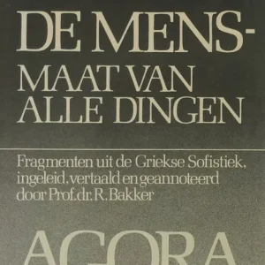 Actieprijs De mens, maat van alle dingen